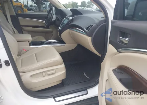 2017 Acura Mdx Technology Entertainment Pkgs z USA, uszkodzony, nr VIN 5FRYD4H70HB032491